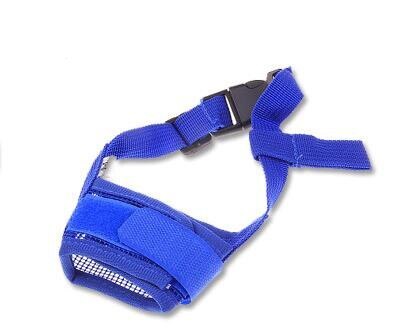 Magic Sticky Pet Nylon Mesh Dog Muzzle Cover