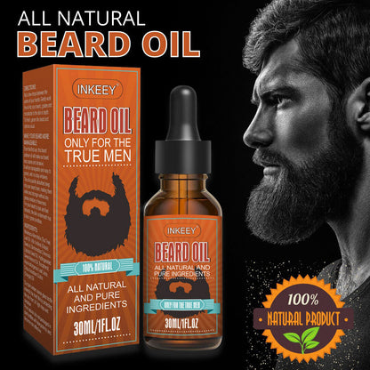 Beard Growth Oil Serum-Fast Growing Beard Mustache Facial Hair Grooming For Men