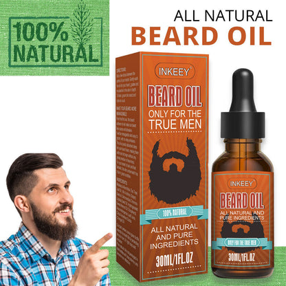 Beard Growth Oil Serum-Fast Growing Beard Mustache Facial Hair Grooming For Men