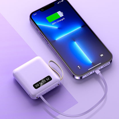 Compact And Portable With Built-in Cable Power Bank - Suga & Sass