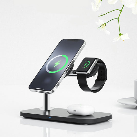 Magnetic 3-in-1 Wireless Charger - Suga & Sass